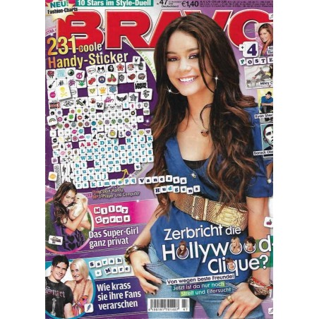 BRAVO Nr.47 / 12 Nov. 2008 - Zerbricht die Hollywood Clique?