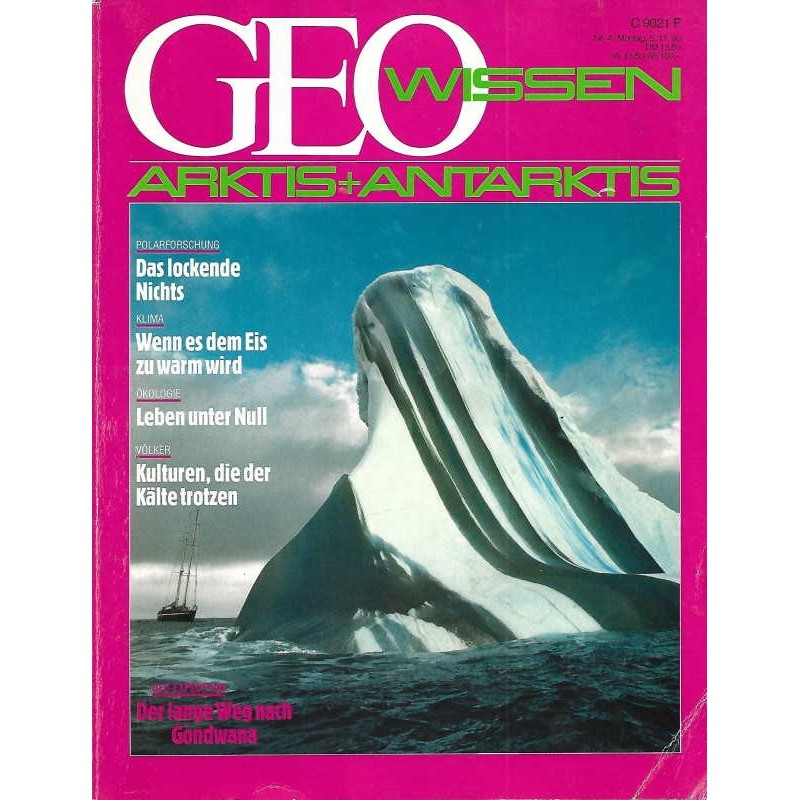 Geo Wissen Nr. 4/1990 - Arktis + Antarktis