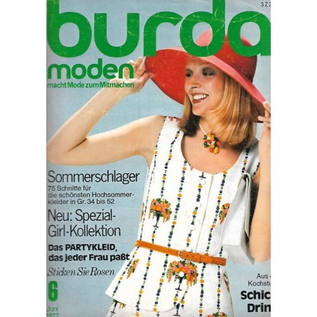 burda Moden 6/Juni 1972 - Sommerschlager