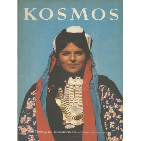 KOSMOS Heft 2 Februar 1962 - Junge Araukanerin