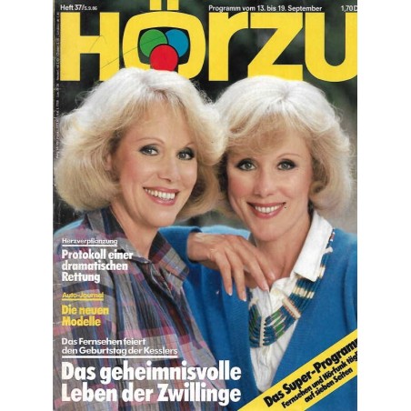 HÖRZU 37 / 13 bis 19 September 1986 - Das Leben der Zwillinge