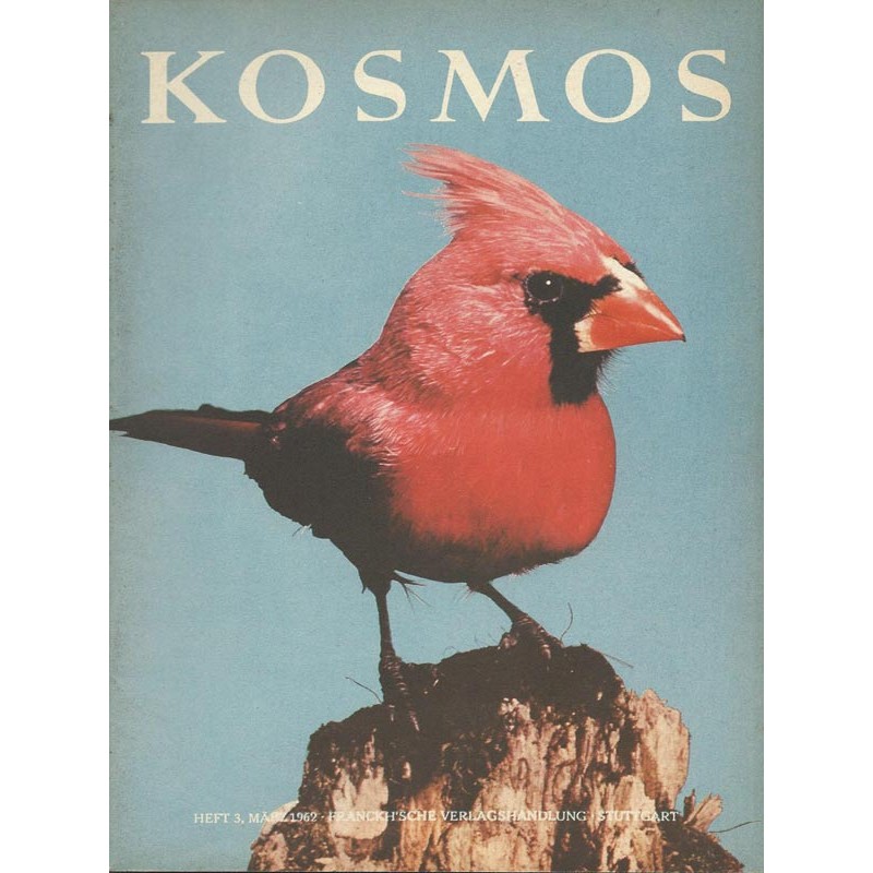 KOSMOS Heft 3 März 1962 - Blutkardinal