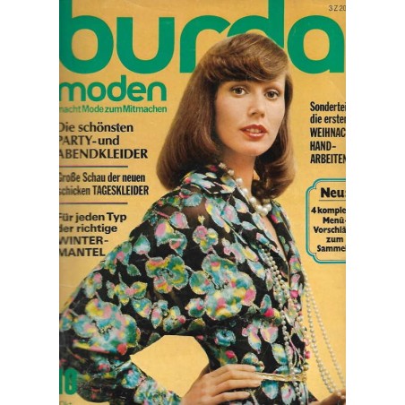 burda Moden 10/Oktober 1972 - Tageskleider