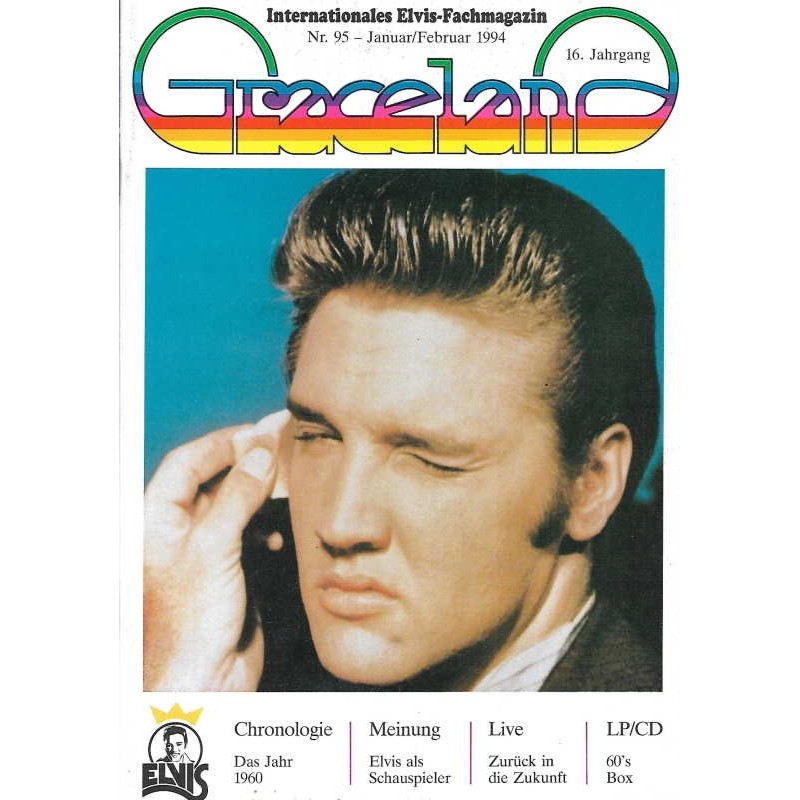 Graceland Nr.95 Januar/Februar 1994 - Das Jahr 1960