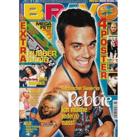 BRAVO Nr.5 / 23 Januar 2002 - Robbie Williams