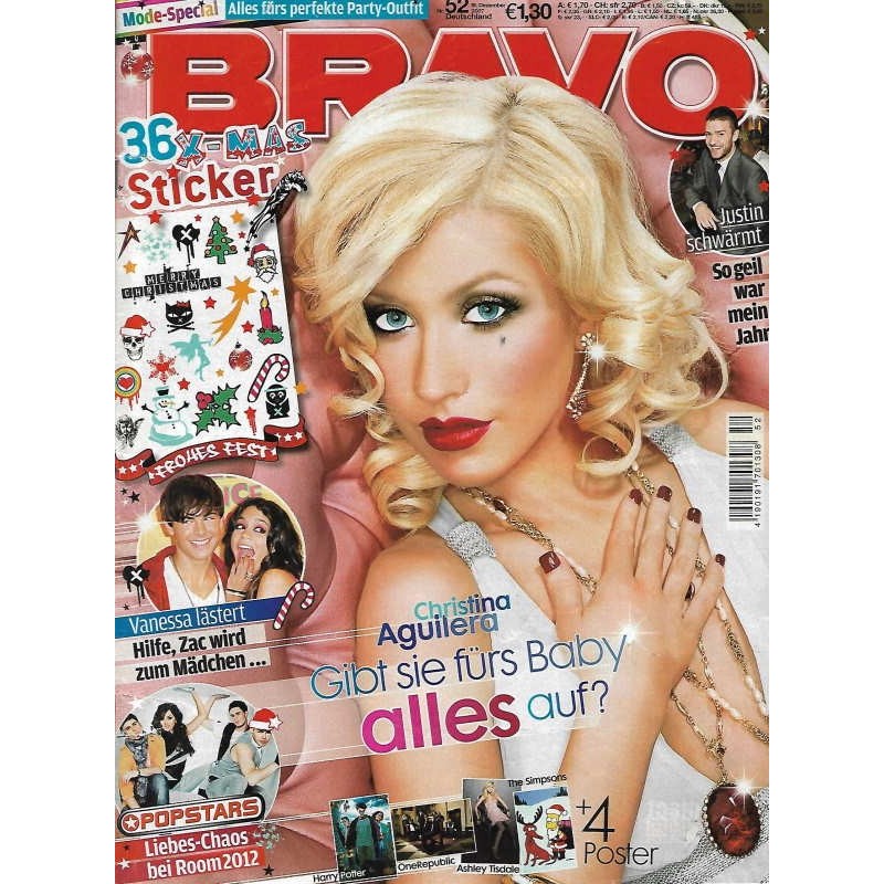 BRAVO Nr.52 / 18 Dezember 2007 - Gibt sie fürs Baby alles auf?