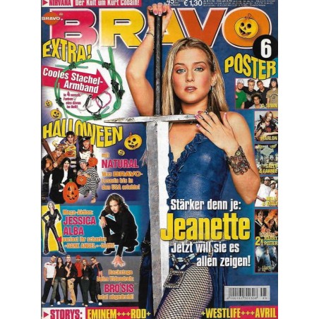 BRAVO Nr.45 / 30 Oktober 2002 - Stärker denn je  Jeanette B.