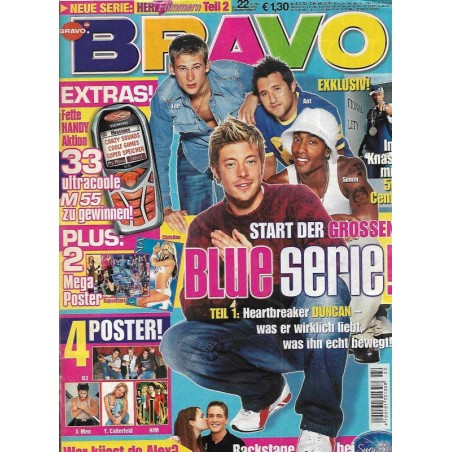 BRAVO Nr.22 / 21 Mai 2003 - Blue Serie!