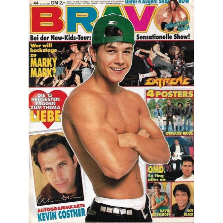 BRAVO Nr.44 / 24 Oktober 1991 - Backstage bei Marky Mark!