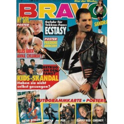 BRAVO Nr.8 / 13 Februar 1992 - Freddie Mercury