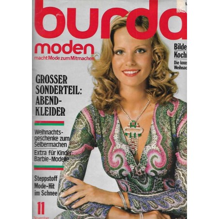 burda Moden 11/November 1975 - Abendkleider