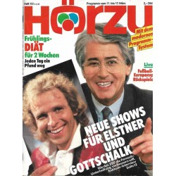 HÖRZU 10 / 11 bis 17 März 1989 - Elstner und Gottschalk