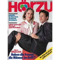 HÖRZU 38 / 20 bis 26 September 1986 - Frauen und die Männer!