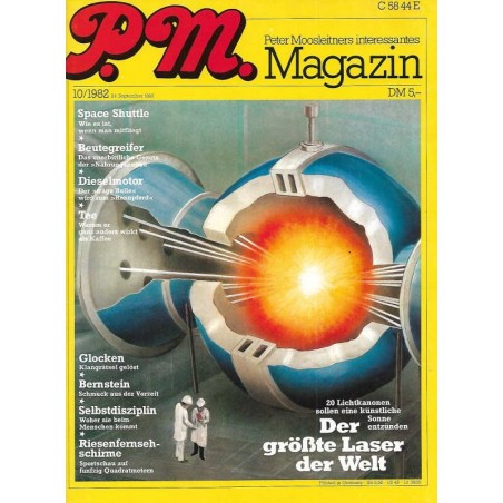 P.M. Ausgabe Oktober 10/1982 - Der größte Laser der Welt