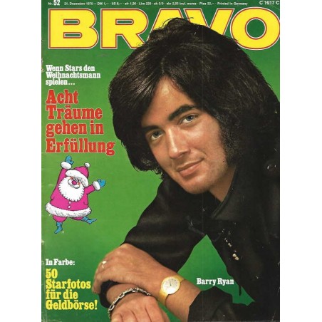 BRAVO Nr.52 / 21 Dezember 1970 - Barry Ryan