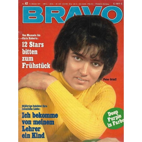 BRAVO Nr.42 / 11 Oktober 1971 - Peter Orloff