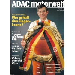 ADAC Motorwelt Heft.5 / Mai 1984 - Wer erhält den Siegerkranz?
