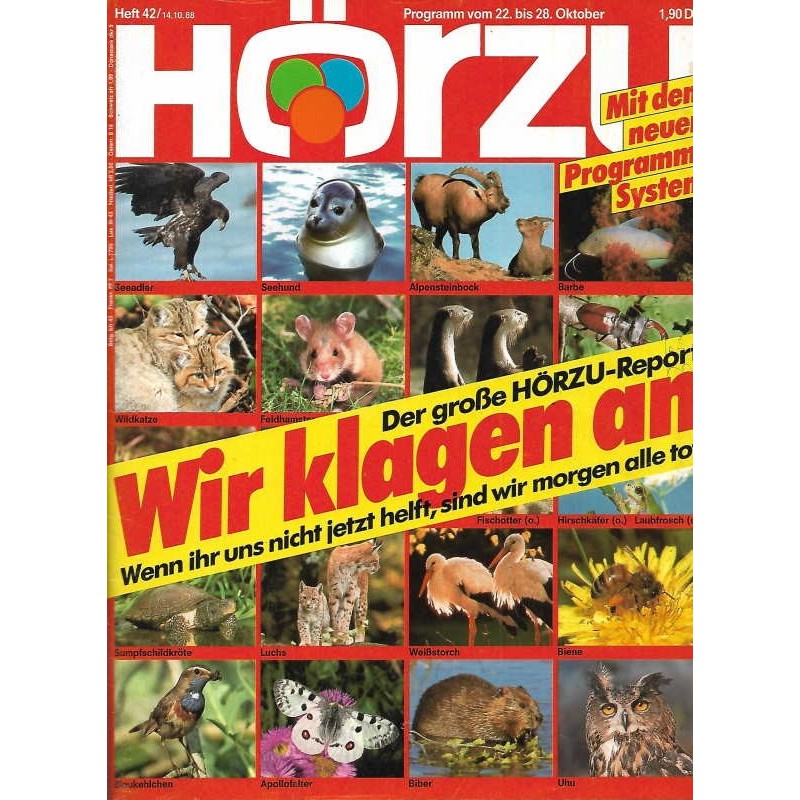 HÖRZU 42 / 22 bis 28 Oktober 1988 - Wir klagen an