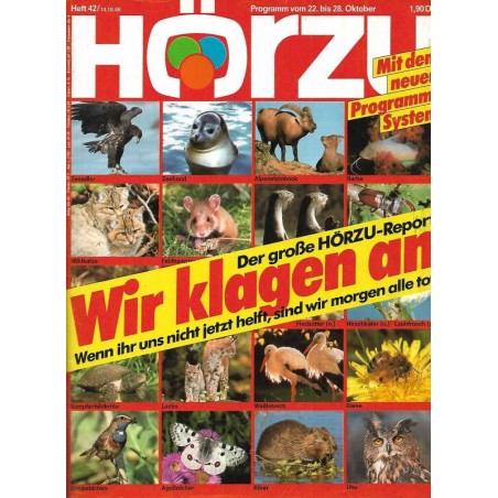 HÖRZU 42 / 22 bis 28 Oktober 1988 - Wir klagen an