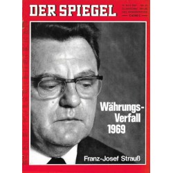 Der Spiegel Nr.21 / 19 Mai 1969 - Währungsverfall 1969