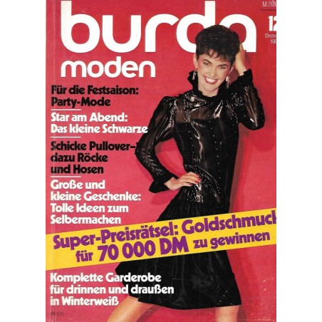 burda Moden 12/Dezember 1982 - Party Mode