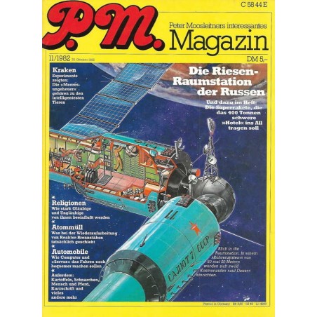 P.M. Ausgabe November 11/1982 - Raumstation der Russen