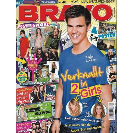 BRAVO Nr.40 / 29 September 2010 - Taylor Lautner verknallt in...