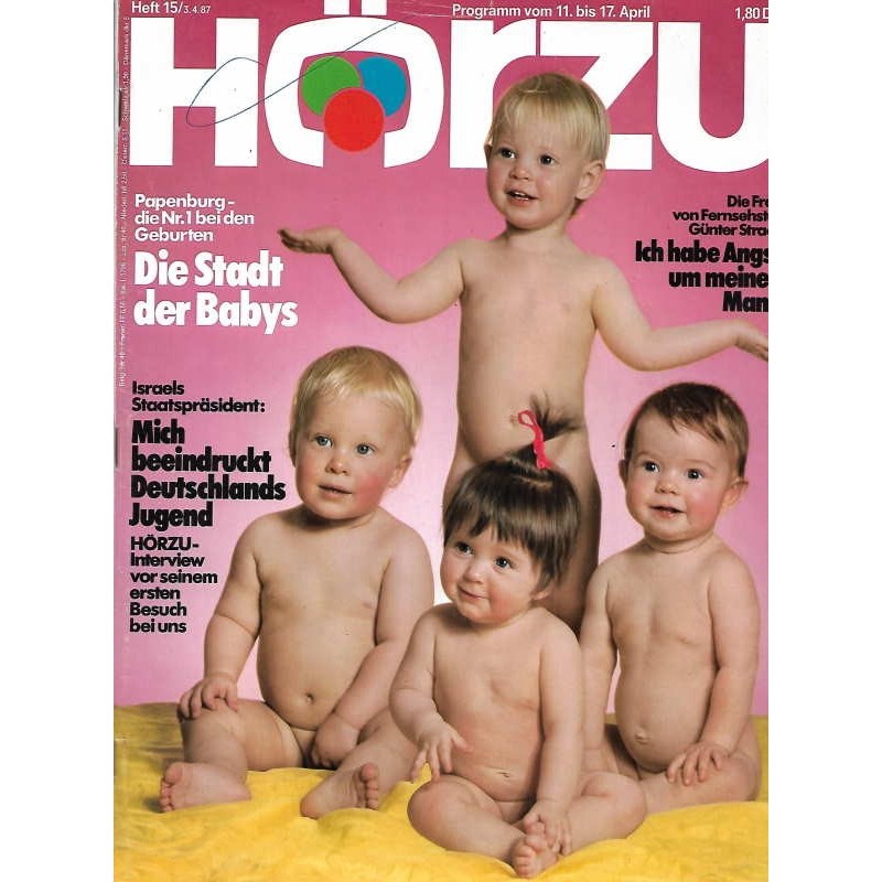 HÖRZU 15 / 11 bis 17 April 1987 - Die Stadt der Babys