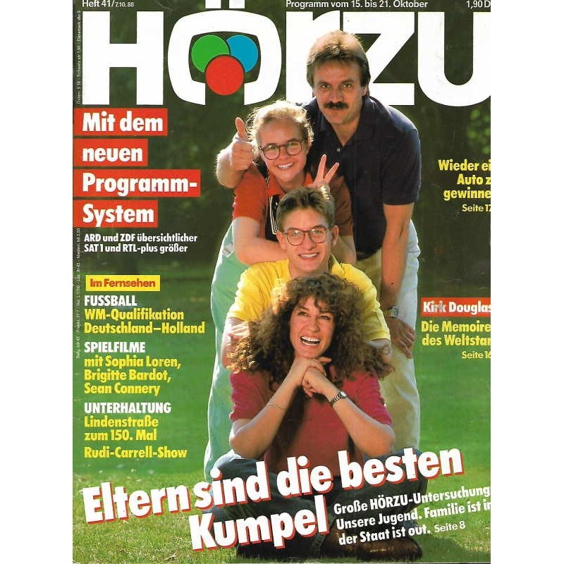 HÖRZU 41 / 15 bis 21 Oktober 1988 - Eltern die besten Kumpel!