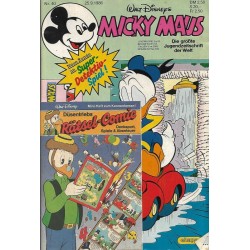 Micky Maus Nr. 40 / 25 September 1986 - Rätsel Comic