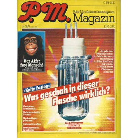 P.M. Ausgabe August 8/1989 - Kalte Fusion