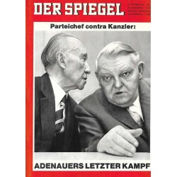 Der Spiegel Nr.43 / 20 Oktober 1965 - Adenauers letzter Kampf