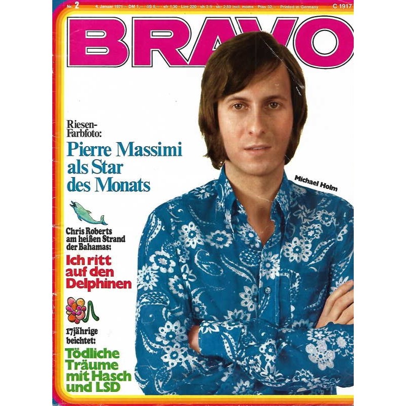 BRAVO Nr.2 / 4 Januar 1971 - Michael Holm