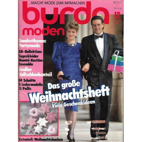 burda Moden 12/Dezember 1986 - Das große Weihnachtsheft