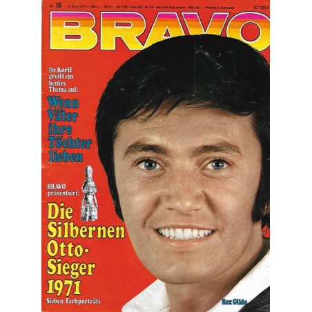 BRAVO Nr.15 / 5 April 1971 - Rex Gildo