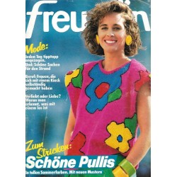freundin Heft 13 / 5 Juni 1985 - Schöne Pullis
