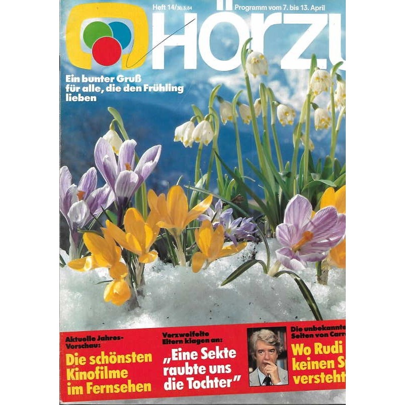 HÖRZU 14 / 7 bis 13 April 1984 - Frühling