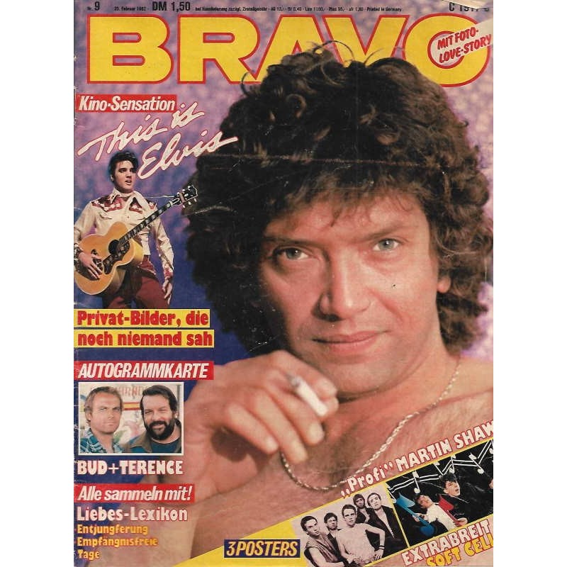 BRAVO Nr.9 / 25 Februar 1982 - Martin Shaw