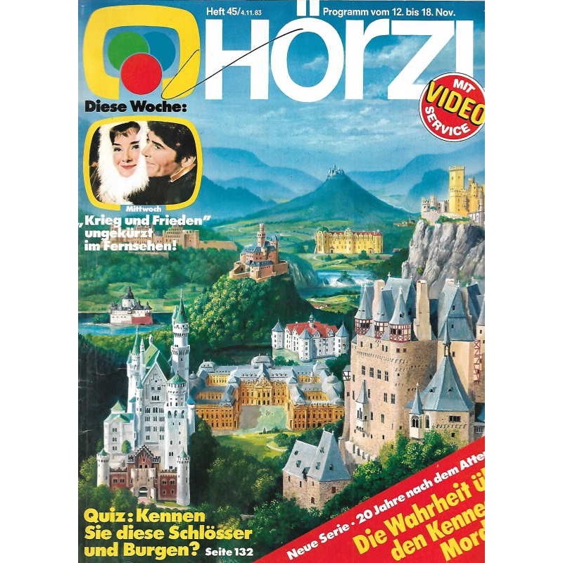HÖRZU 45 / 12 bis 18 November 1983 - Schlösser und Burgen