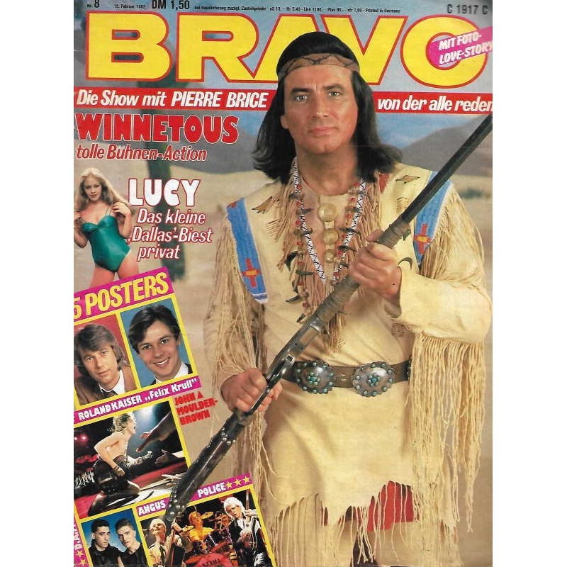 BRAVO Nr.8 / 18 Februar 1982 - Winnetous tolle...