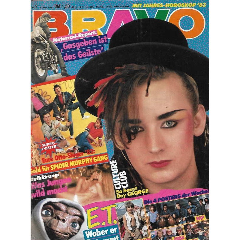 BRAVO Nr.2 / 6 Januar 1983 - Boy George