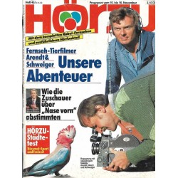 HÖRZU 45 / 10 bis 16 November 1990 - Unsere Abenteuer