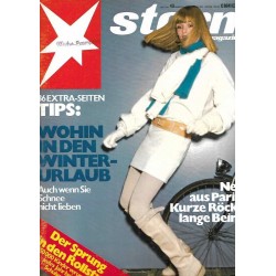 stern Heft Nr.43 / 14 Oktober 1976 - Kurze Röcke lange Beine