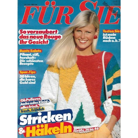 Für Sie Heft 5 / 16 Februar 1983 - Stricken und Häkeln