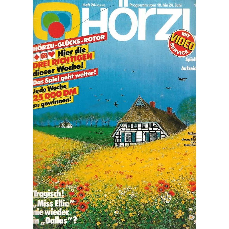 HÖRZU 24 / 18 bis 24 Juni 1983 - Frühsommer