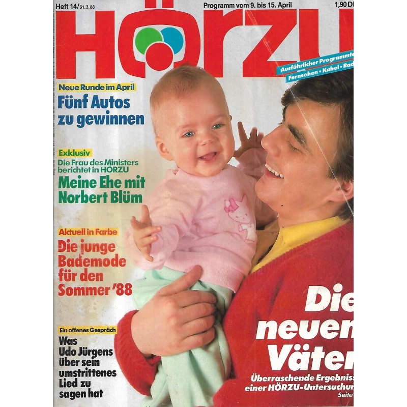 HÖRZU 14 / 9 bis 15 April 1988 - Die neuen Väter