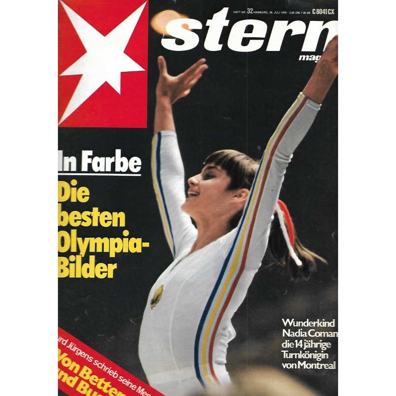 stern Heft Nr.32 / 29 Juli 1976 - Die besten Olympia Bilder