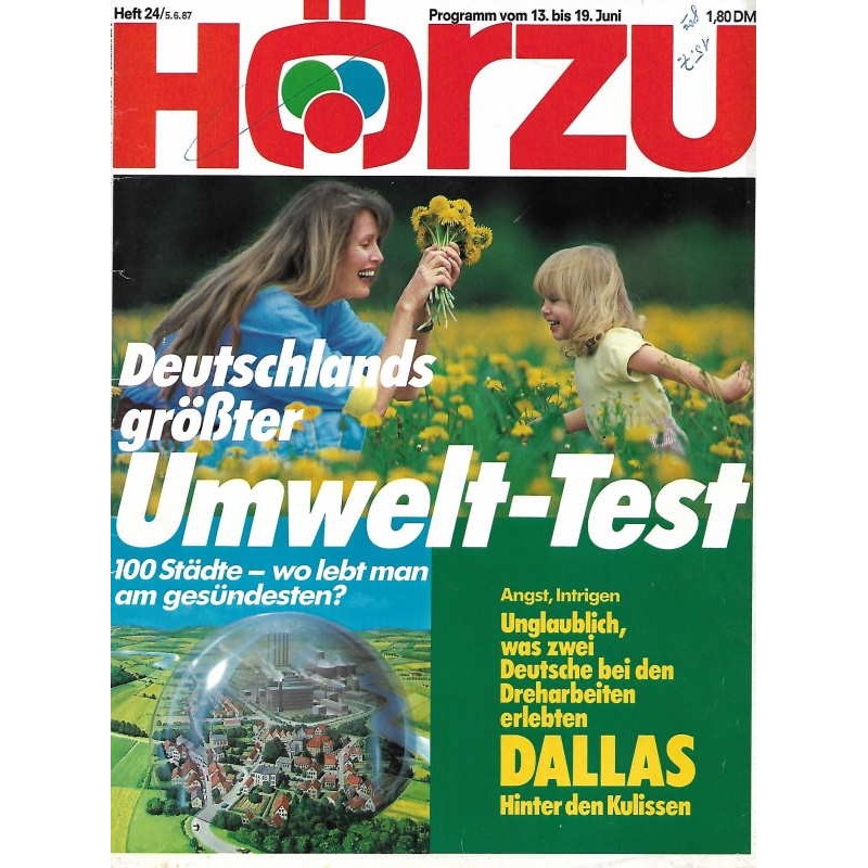 HÖRZU 24 / 13 bis 19 Juni 1987 - Umwelt Test