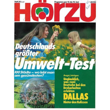 HÖRZU 24 / 13 bis 19 Juni 1987 - Umwelt Test
