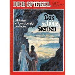 Der Spiegel Nr.26 / 29 Juni 1977 - Das schöne Sterben
